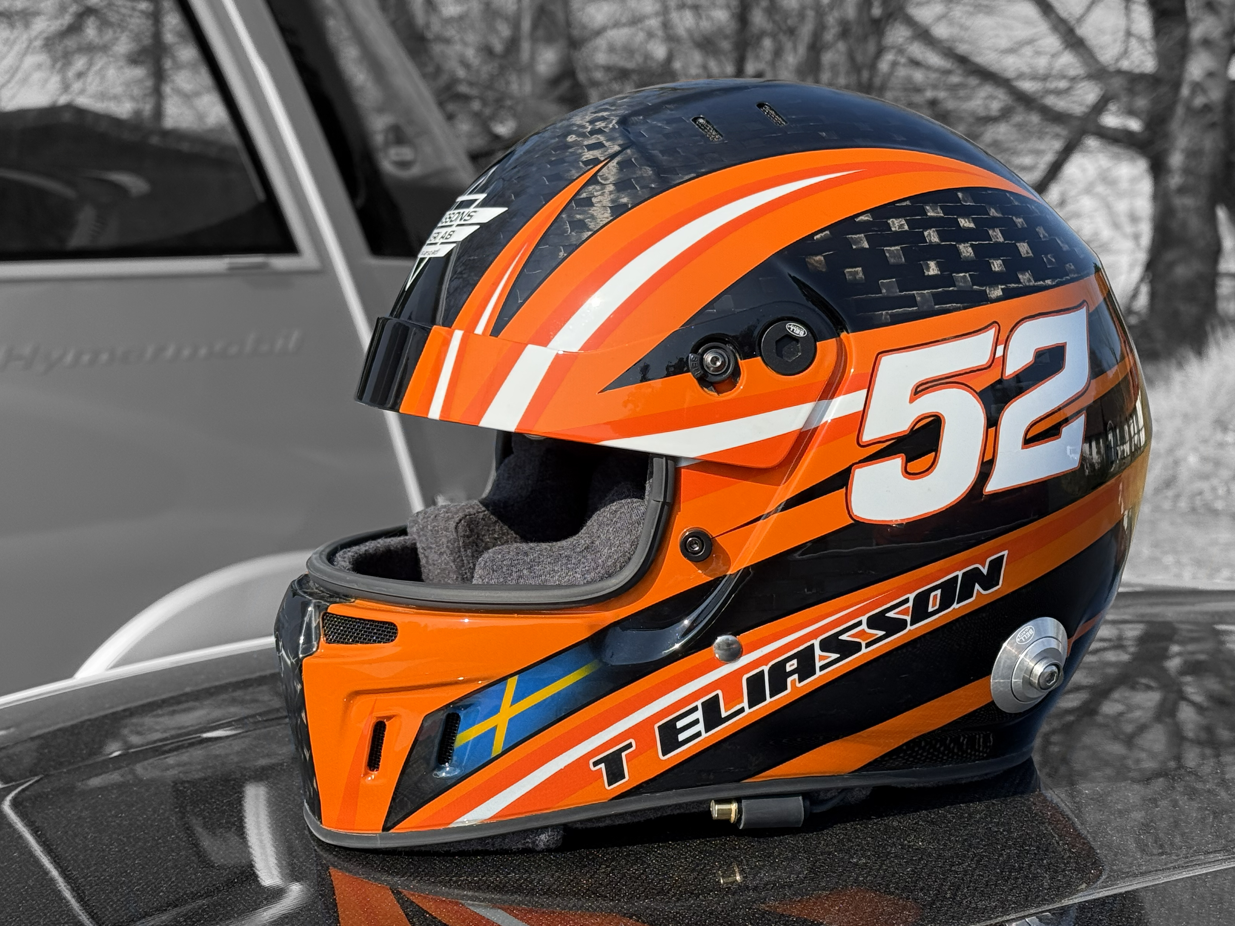 bell racing helmet 52 аэрография на карбоновом шлеме для гонок 