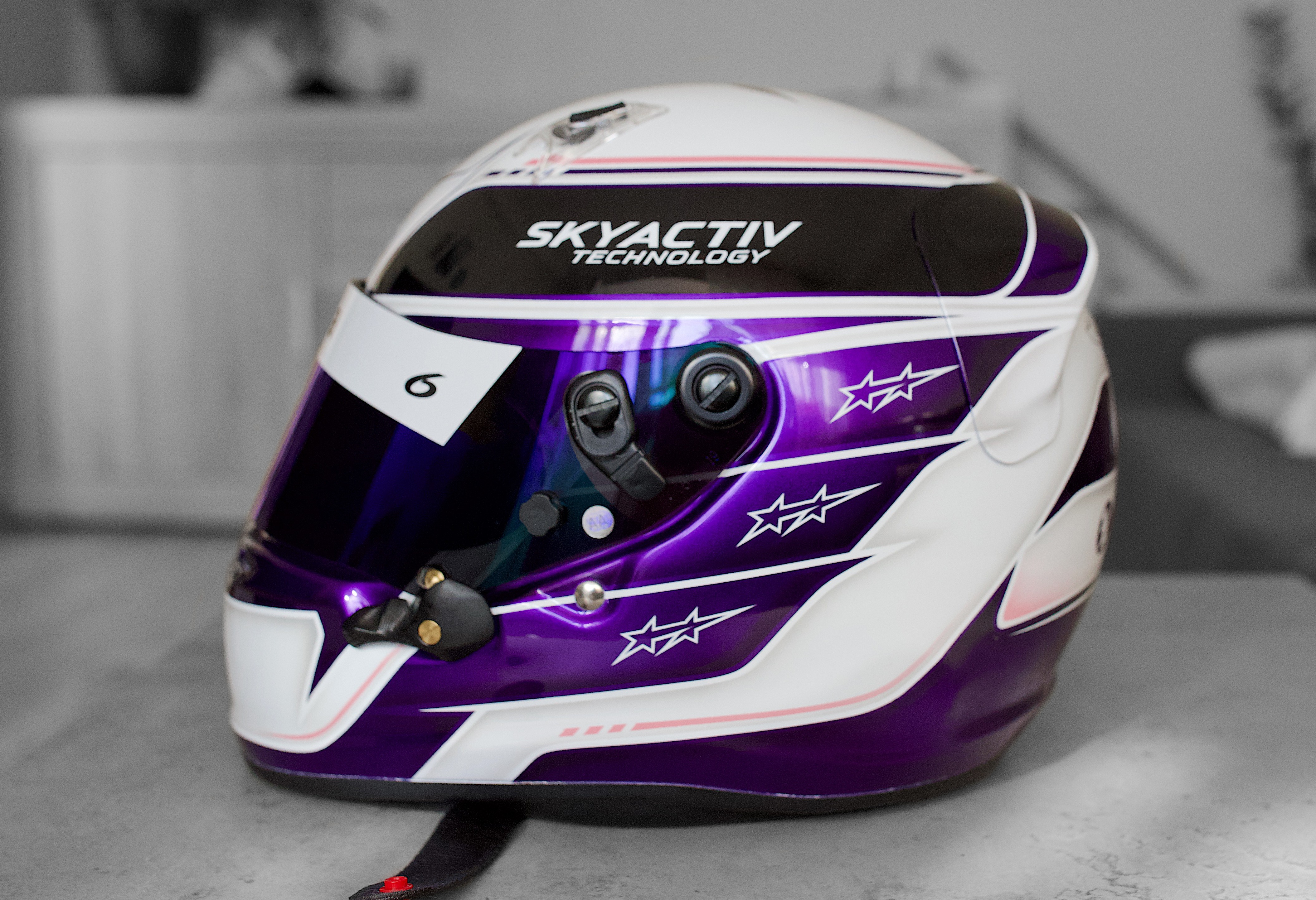 arai karting airbrush design helmet