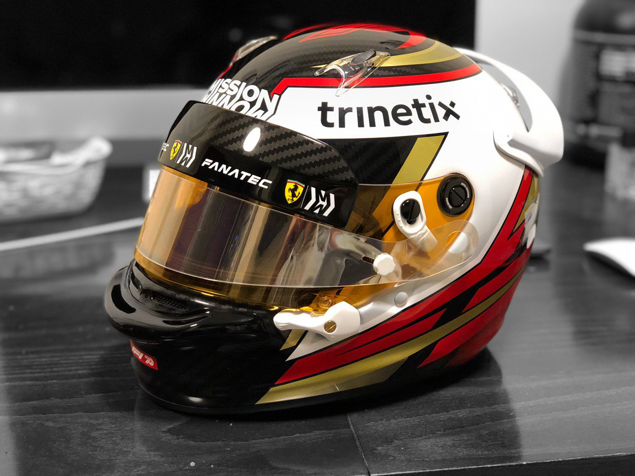 arai kimi raikkonen tribute karting helmet картинг шлем гоночная покраска 