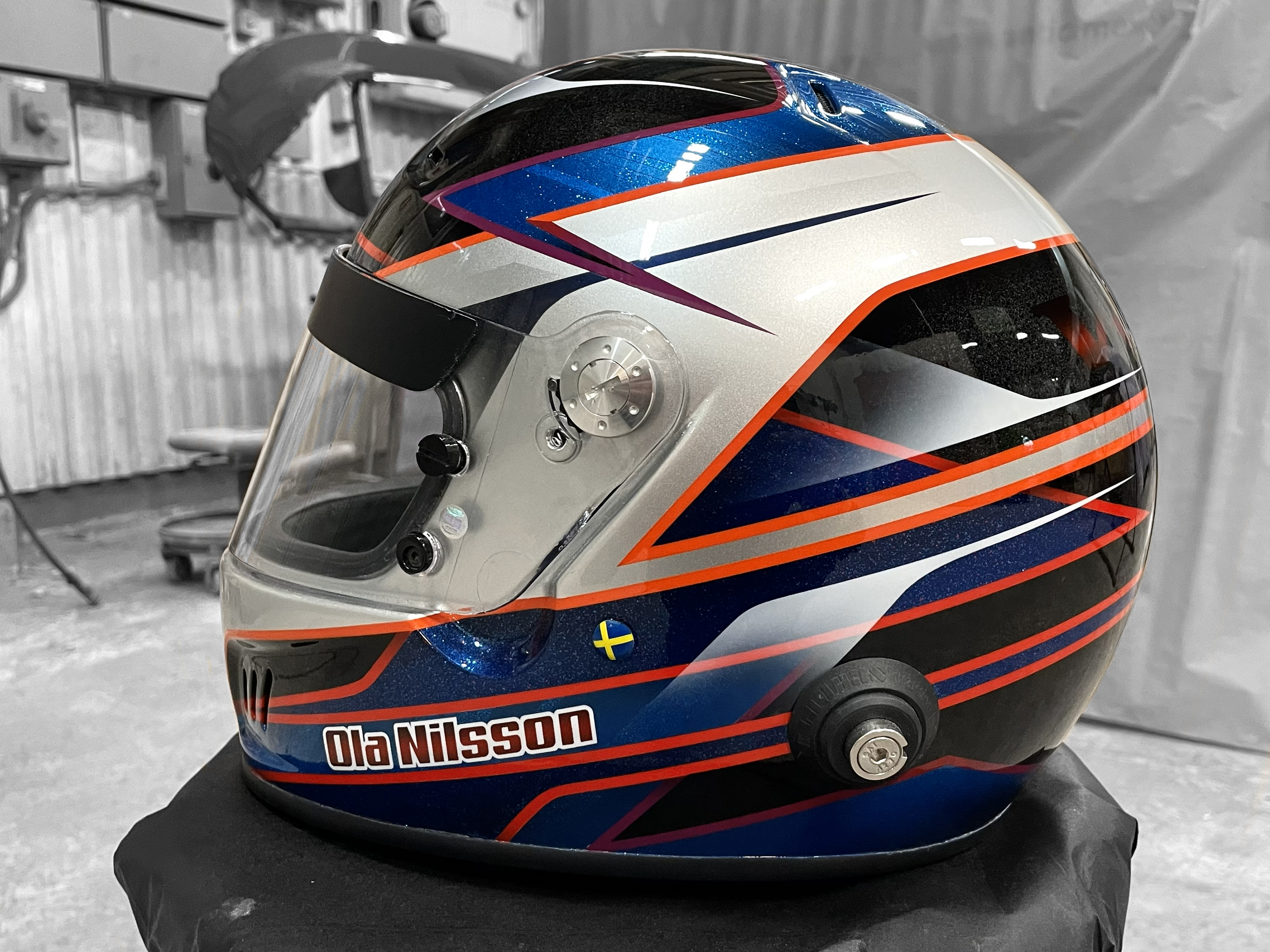 Schuberth racing helmet design custompaint 