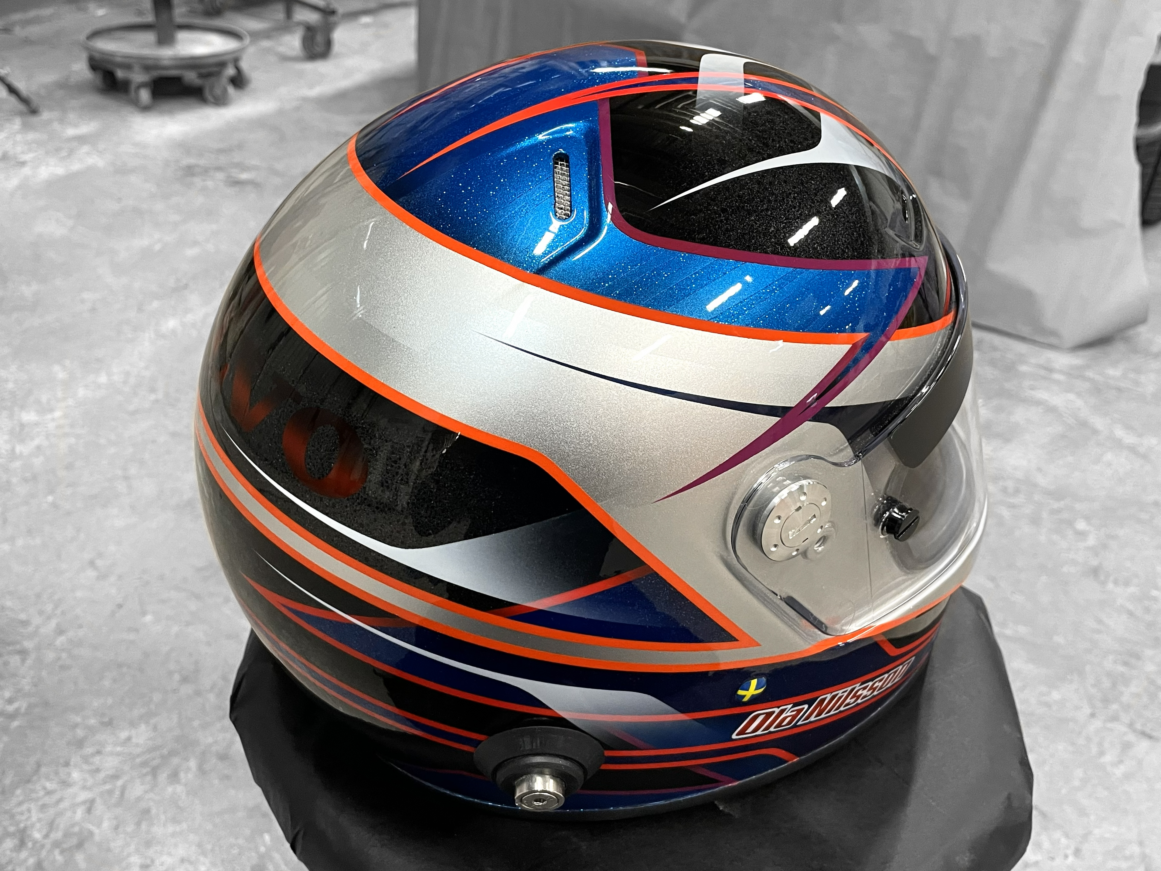 Schuberth racing helmet design custompaint 