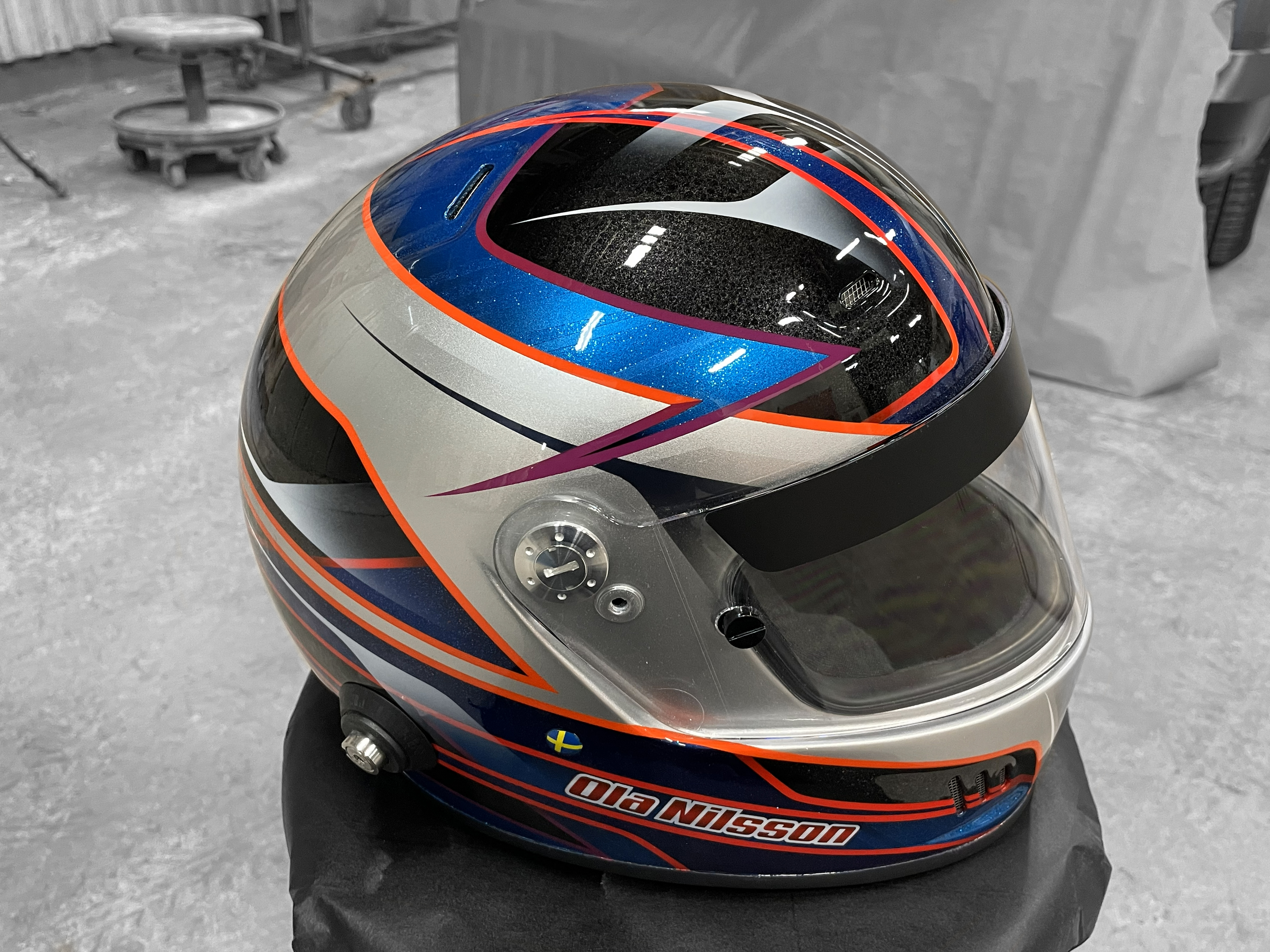 Schuberth racing helmet design custompaint 